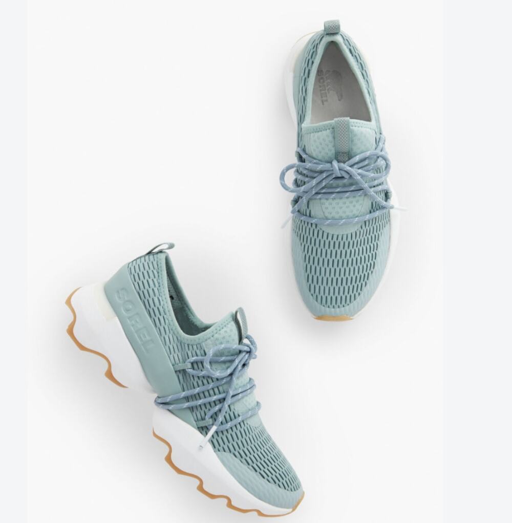 Sorel Kinetic Impact Lace Sneaker Crushed Blue Size 6.5